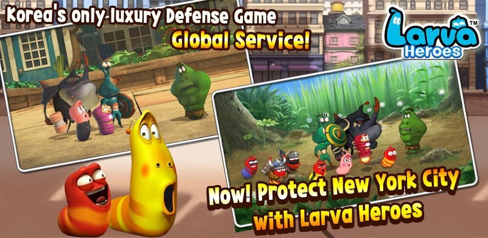 Larva Heroes: Lavengers screenshot 1
