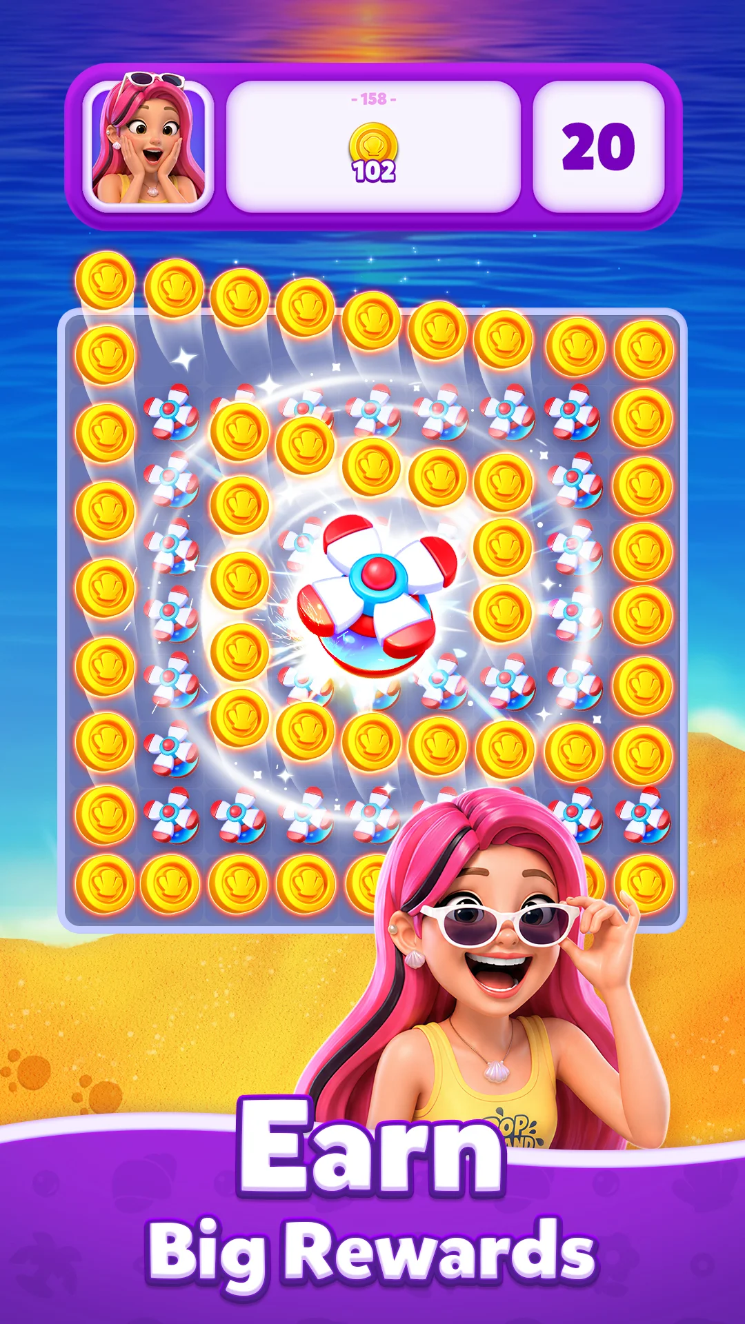 Pop Island: Match & Build screenshot 4