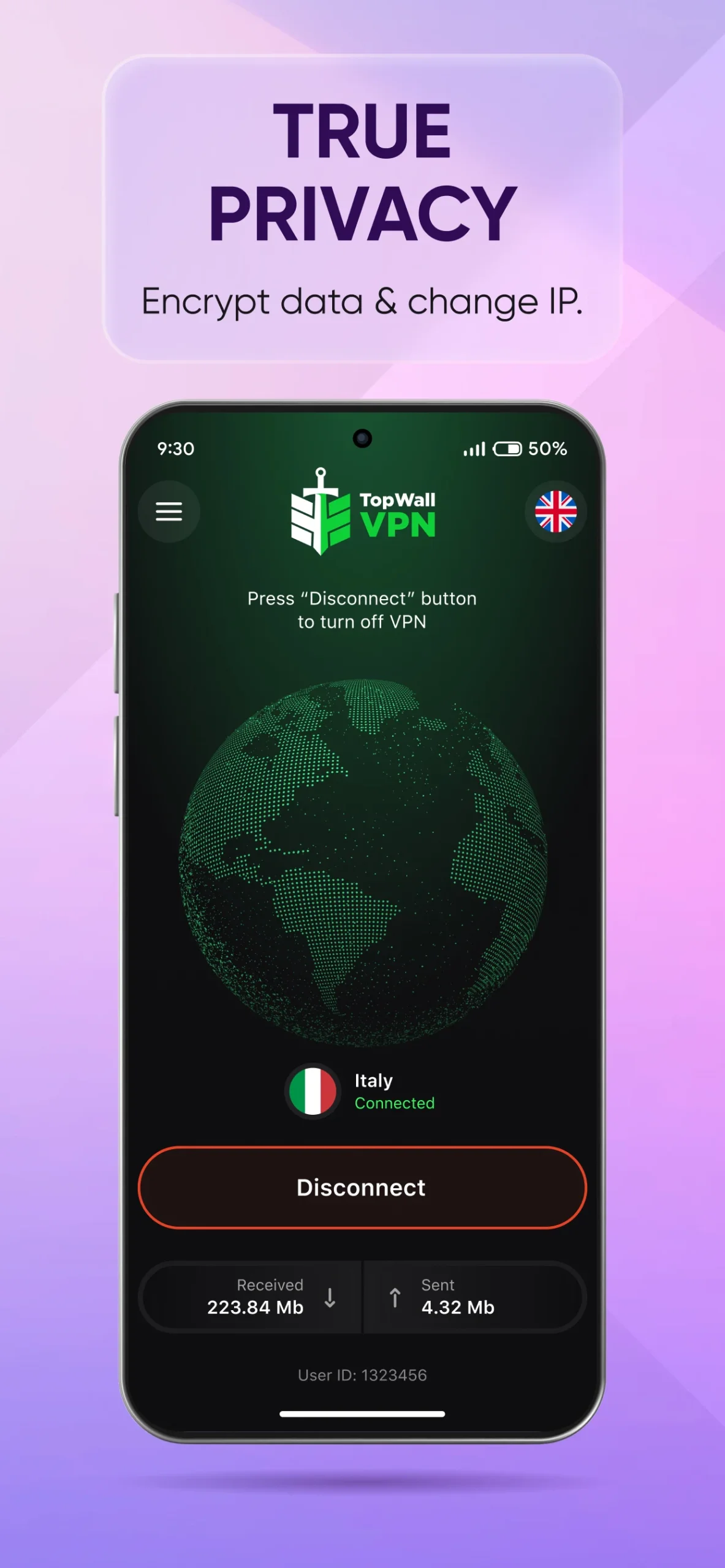 TopWall VPN – Fast & Secure screenshot 2