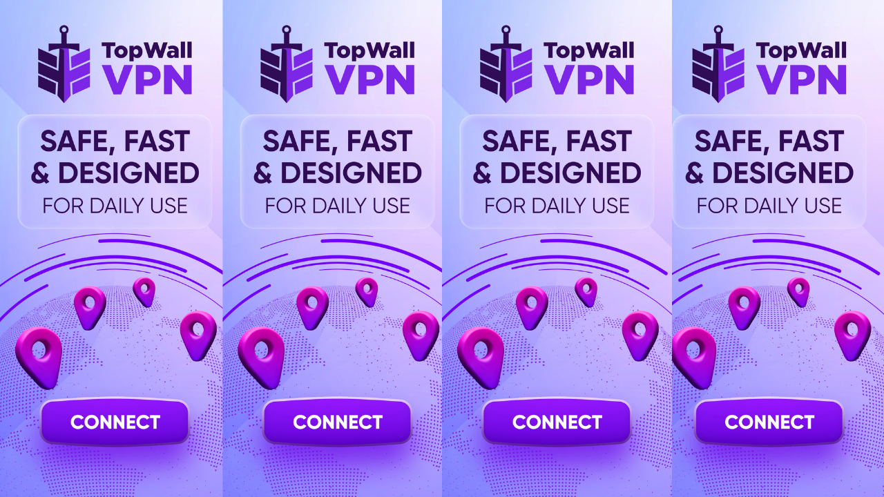 TopWall VPN – Fast & Secure screenshot 1