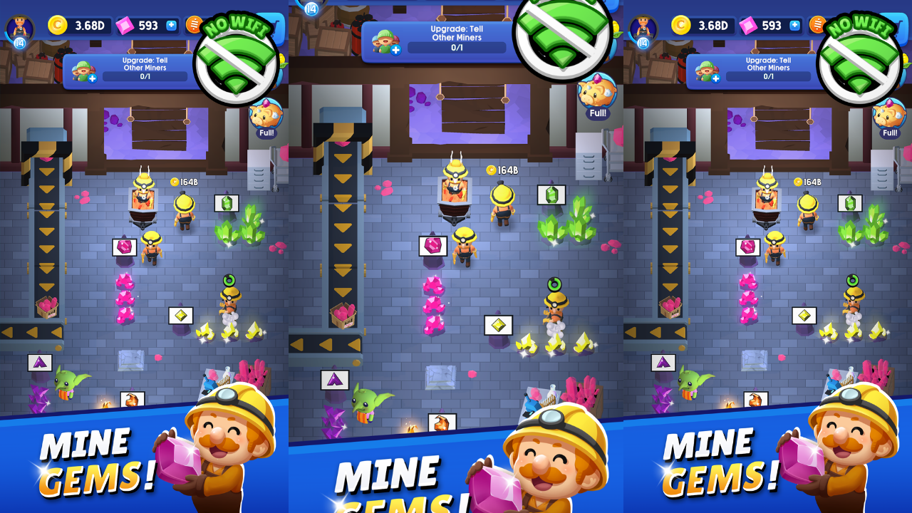 Idle Mine! Tycoon Mining Game screenshot 1