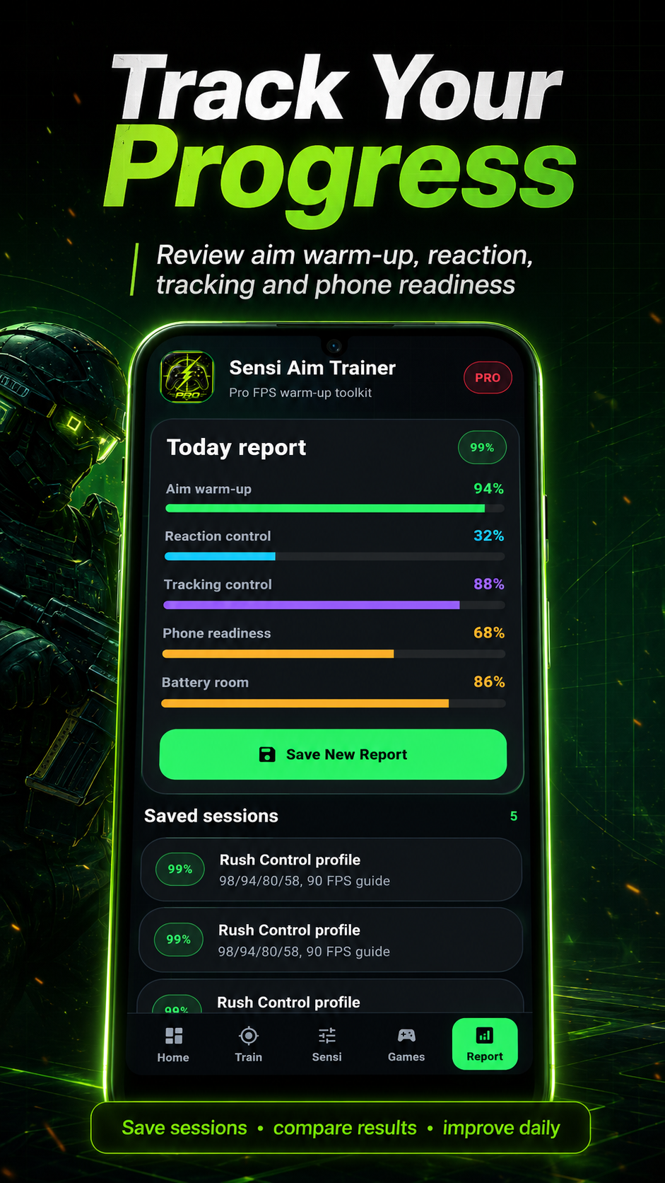 Sensi Aim Trainer Pro: FPS screenshot 2