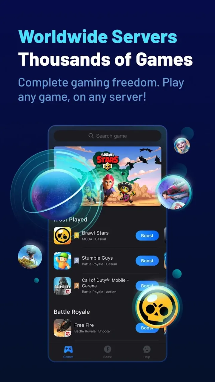 GearUP Booster screenshot 5