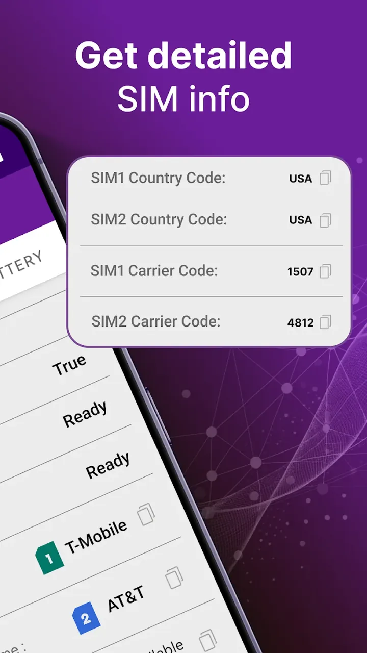 SIM Toolkit & Network Info (SIM Card Info) screenshot 5