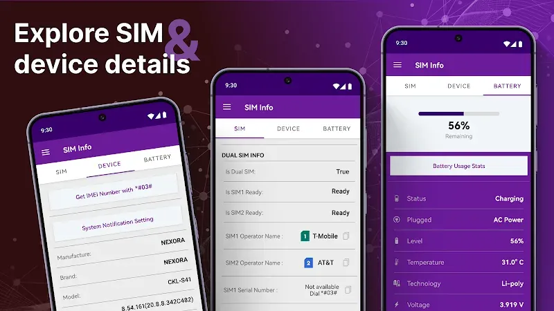 SIM Toolkit & Network Info (SIM Card Info) screenshot 3