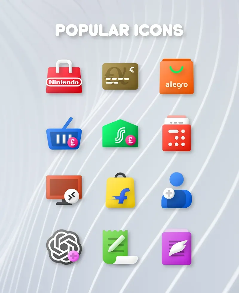 Plush Iconpack screenshot 5