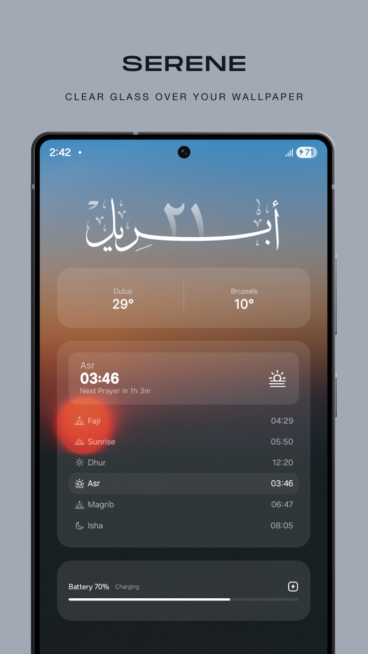 Glassify - Widgets & Themes screenshot 1
