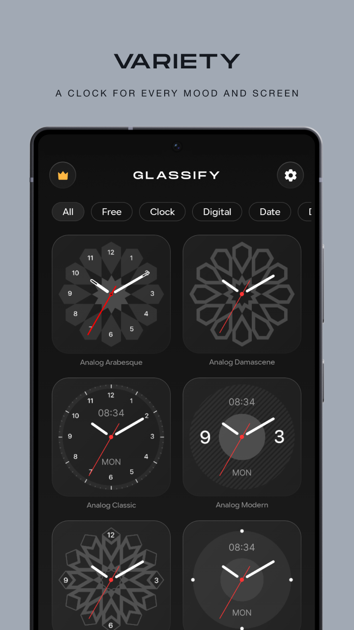 Glassify - Widgets & Themes screenshot 2
