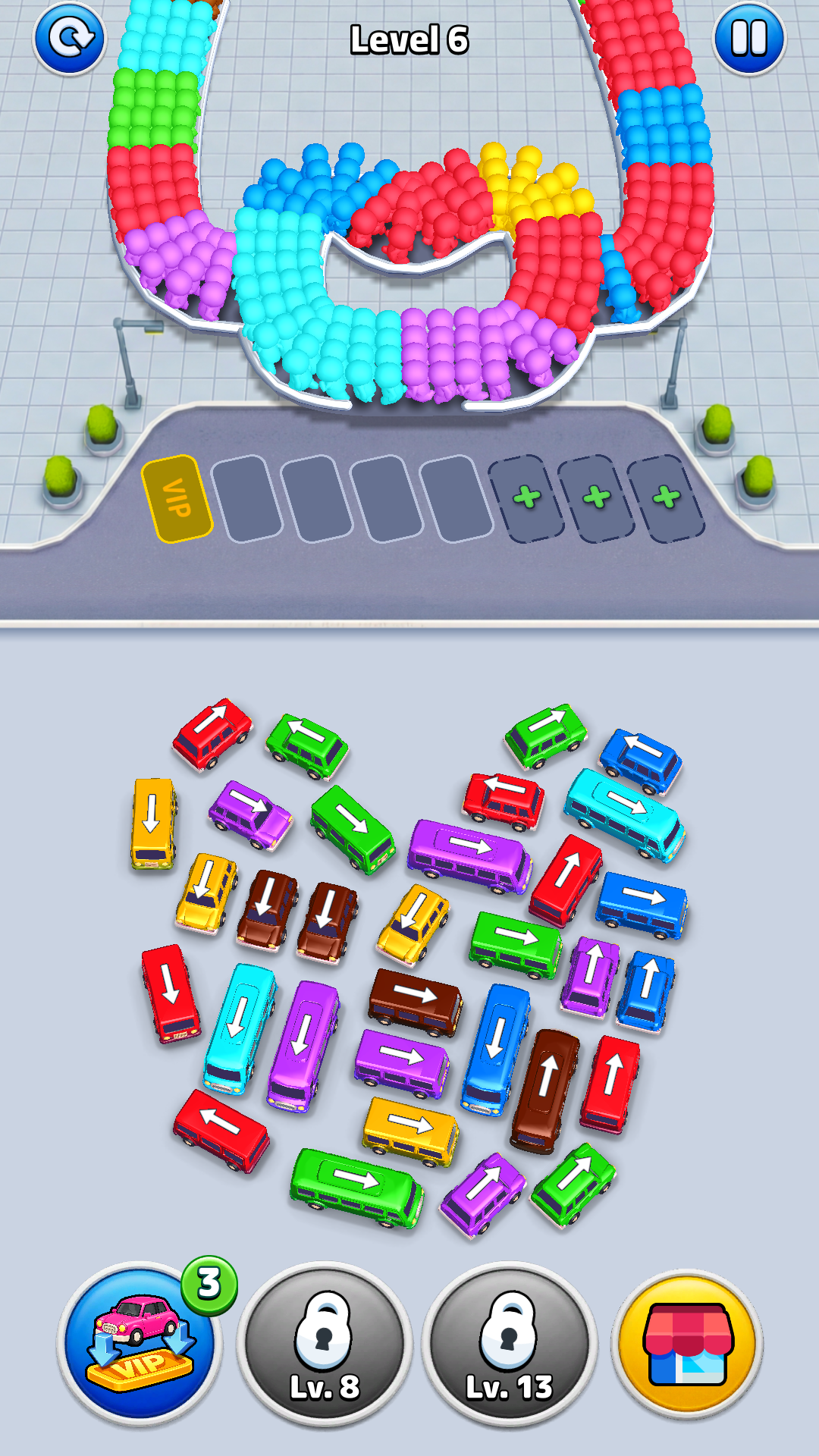 Bus Traffic Fever! screenshot 1