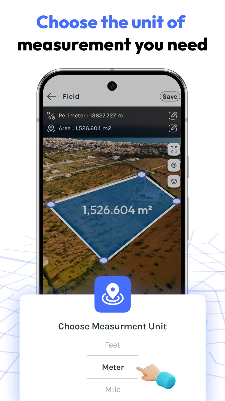 FieldCalc - GPS Area Measure screenshot 4