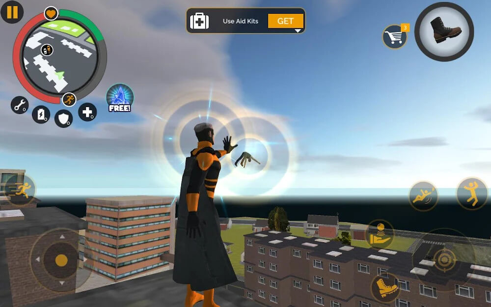 Naxeex Superhero gameplay screenshot 2