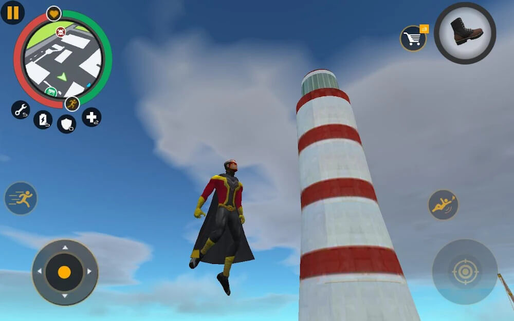 Naxeex Superhero gameplay screenshot 3