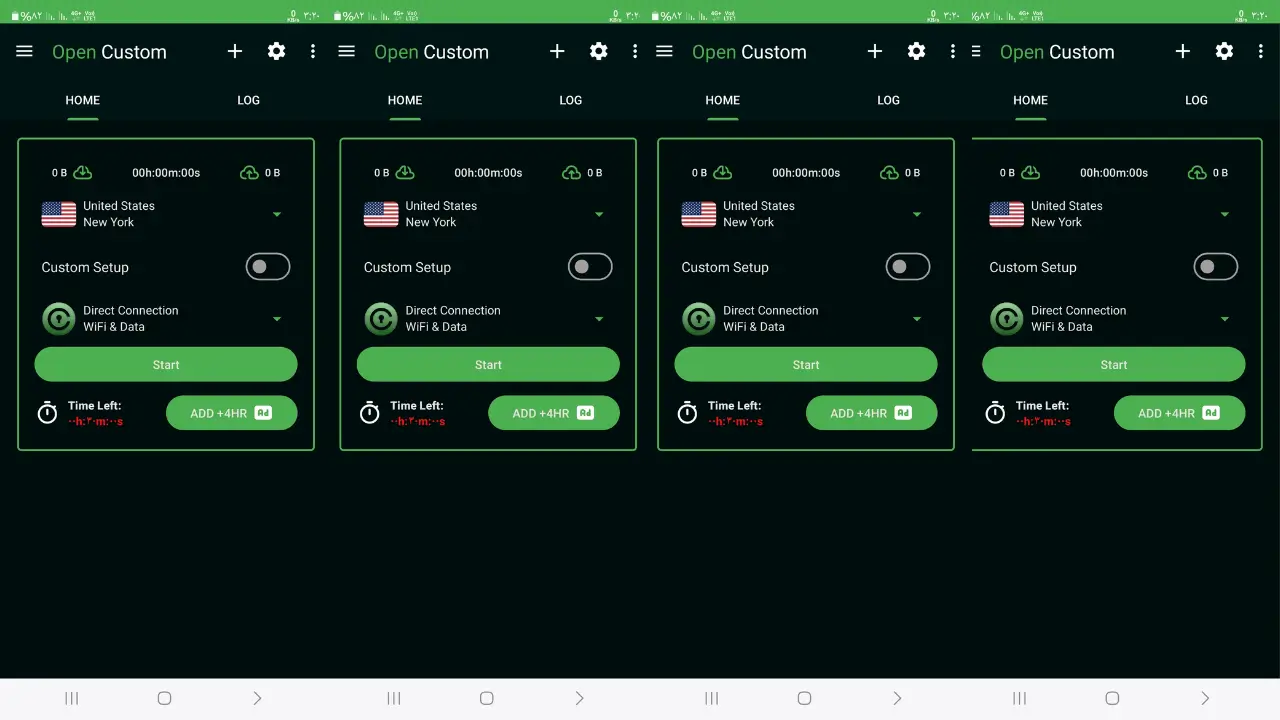 Open Custom - AIO Tunnel VPN screenshot 1