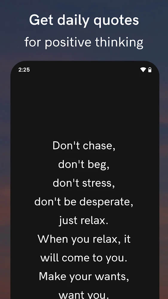 Motivation screenshot 3