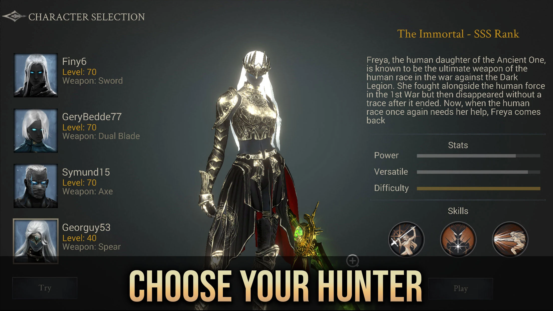 Shadow Hunter: Offline Premium screenshot 2