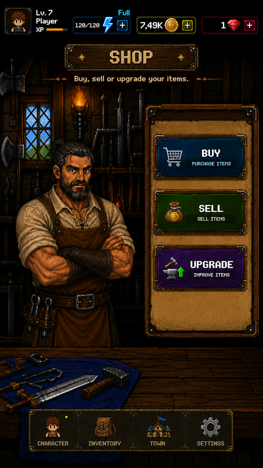 Throw Hero RPG gameplay preview 2