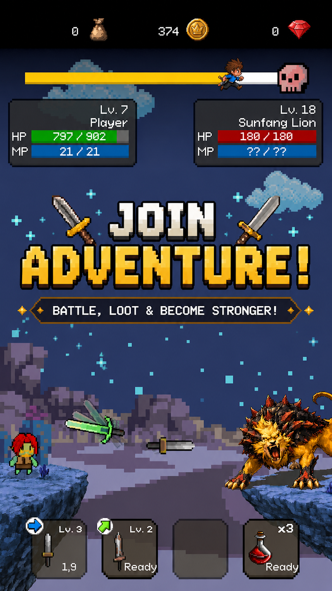 Throw Hero RPG gameplay preview 3