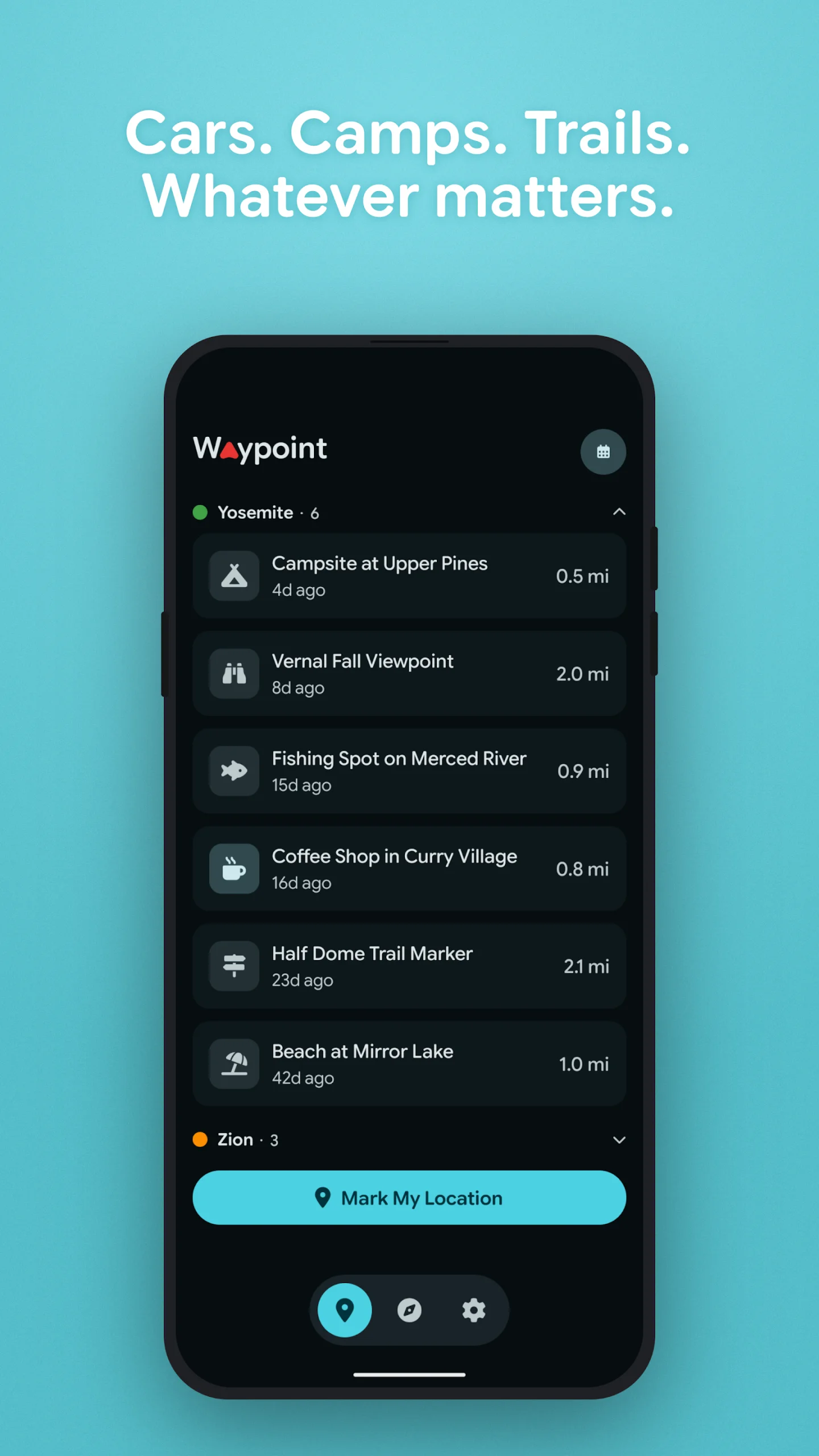 Waypoint: Outdoor Navigation screenshot 2