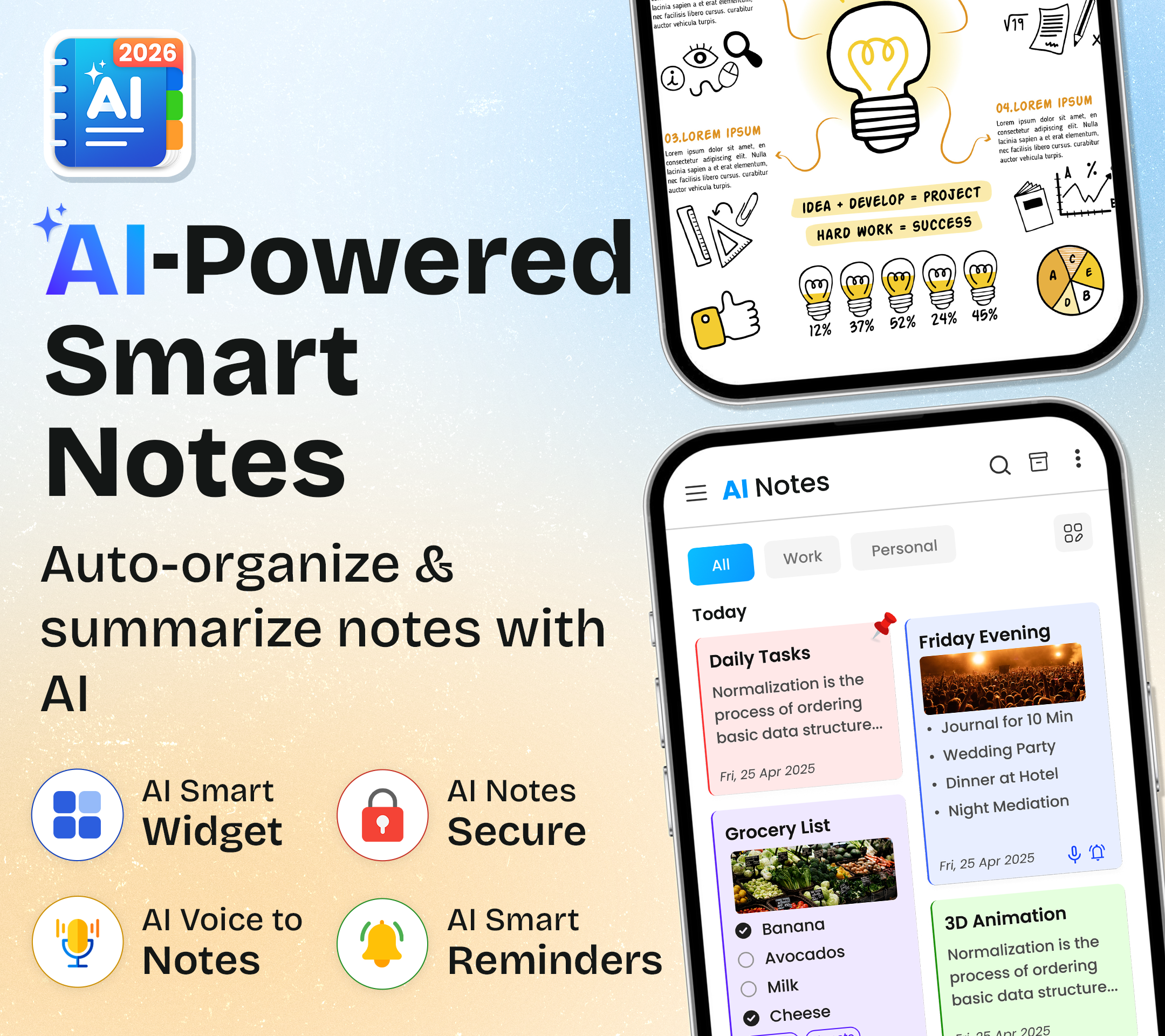 Notes Notepad & Task Reminder screenshot 1