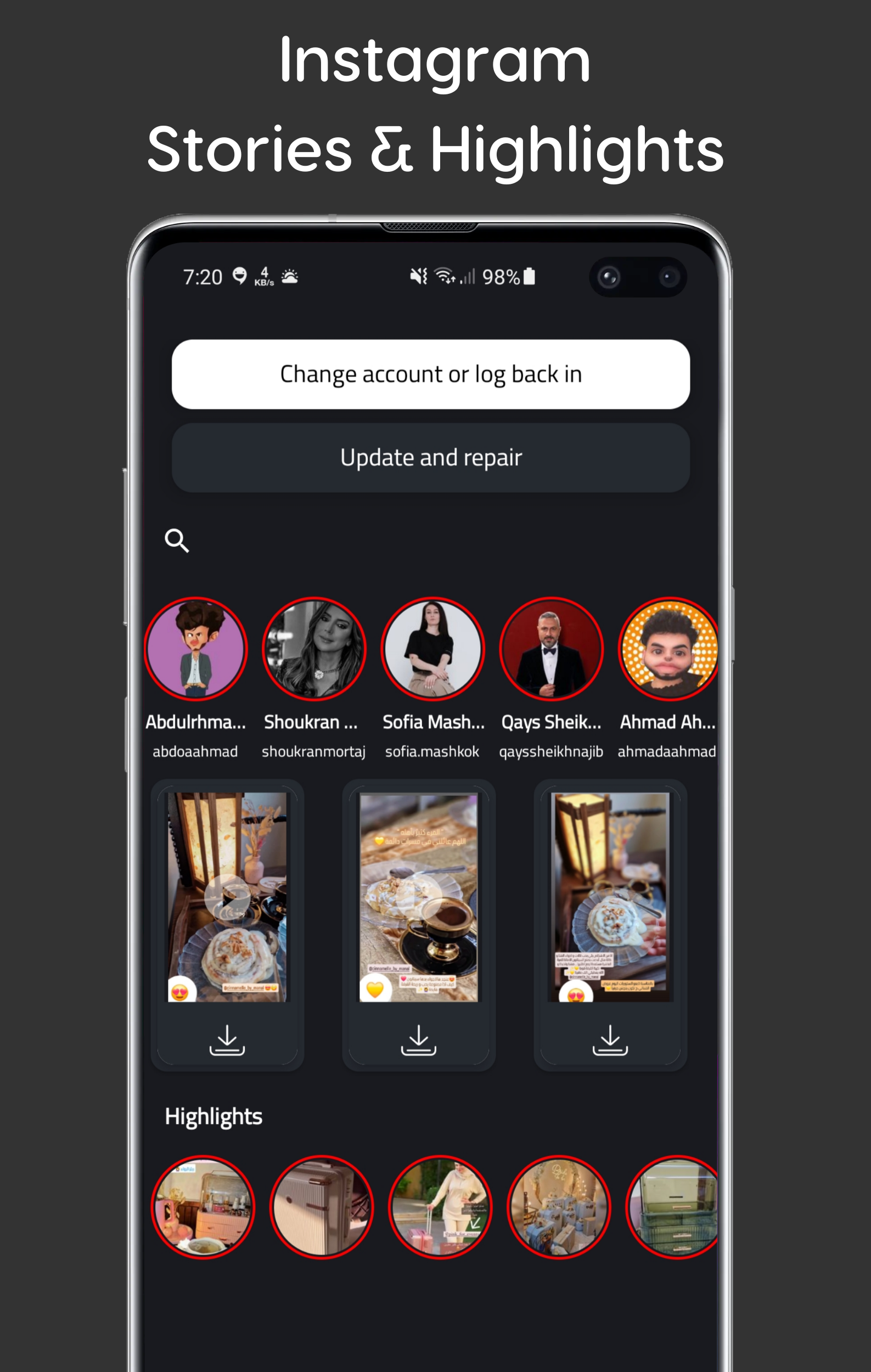 Story Saver - Stories Download screenshot 2