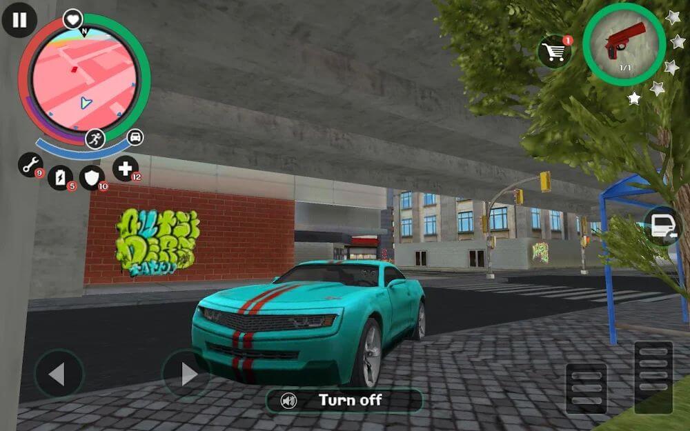 Stickman Rope Hero 2 screenshot 2