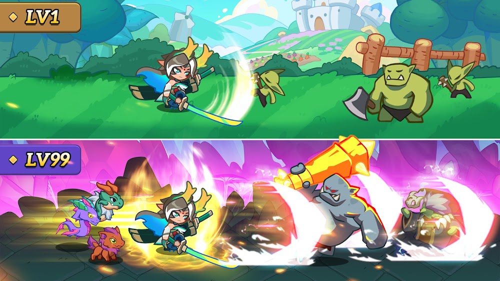 Monster Slayer: IDLE RPG Games screenshot 2