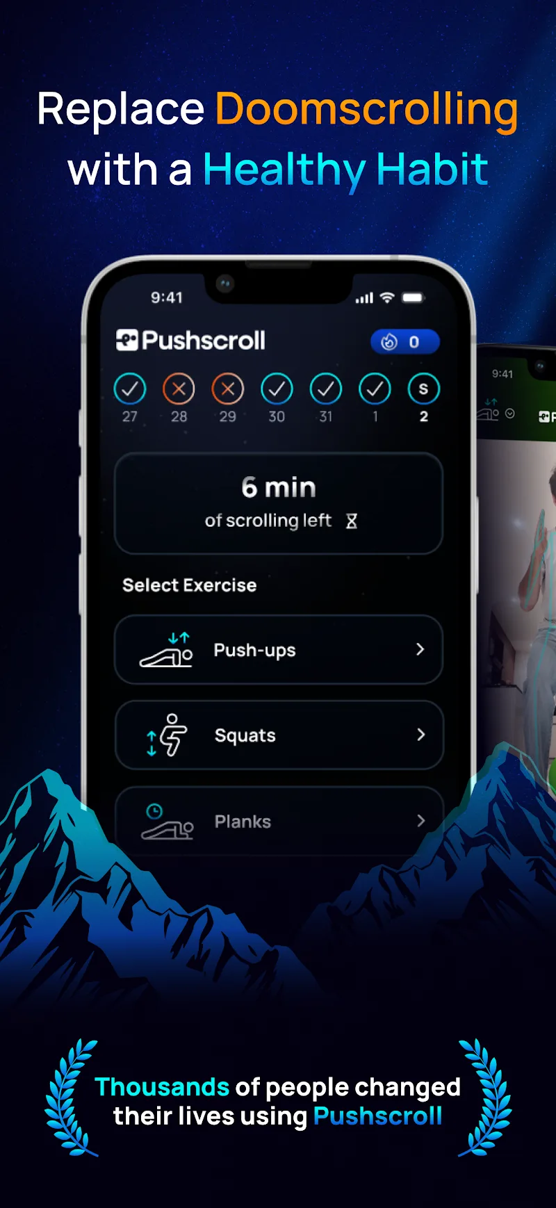 Pushscroll screenshot 2