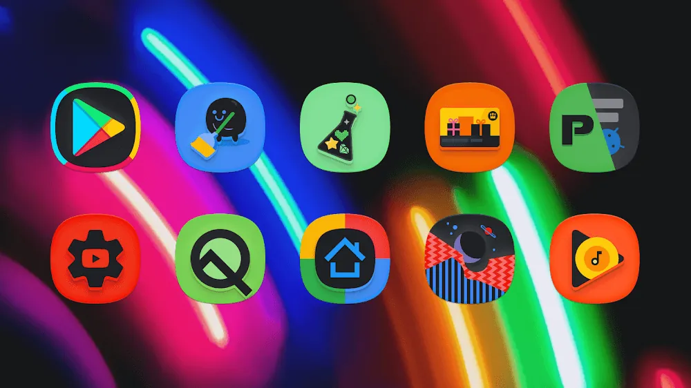 SuperBlack Icon Pack screenshot 4