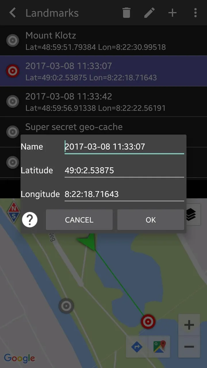 AR GPS Compass Map 3D Pro screenshot 3