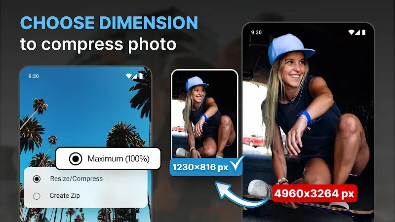 Qreduce Photo Size Compress screenshot 3