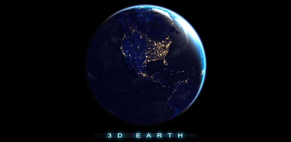 3D Earth & Real Moon screenshot 1