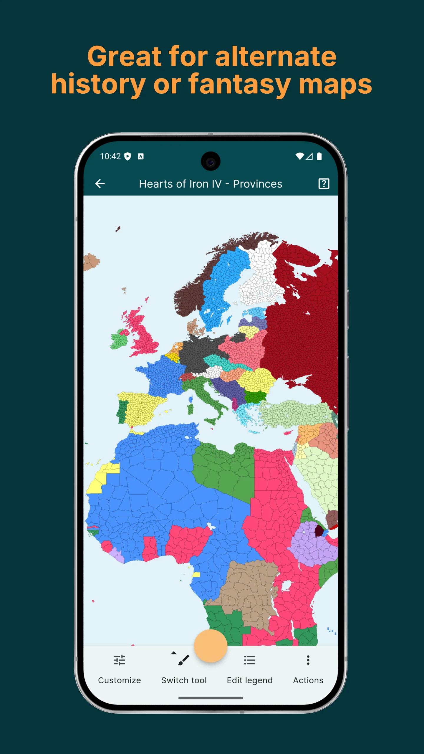 MapChart screenshot 4