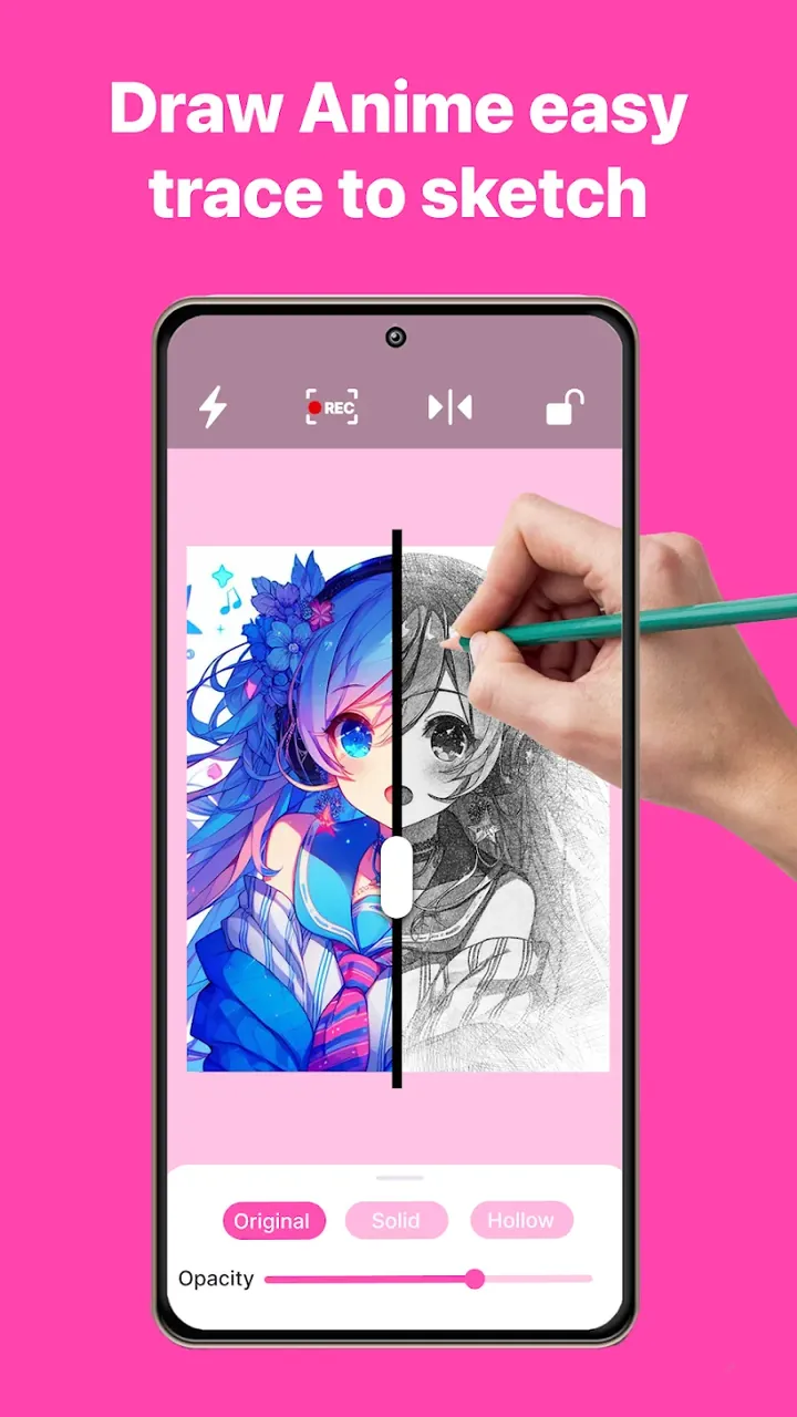 Draw Anime Sketch screenshot 6