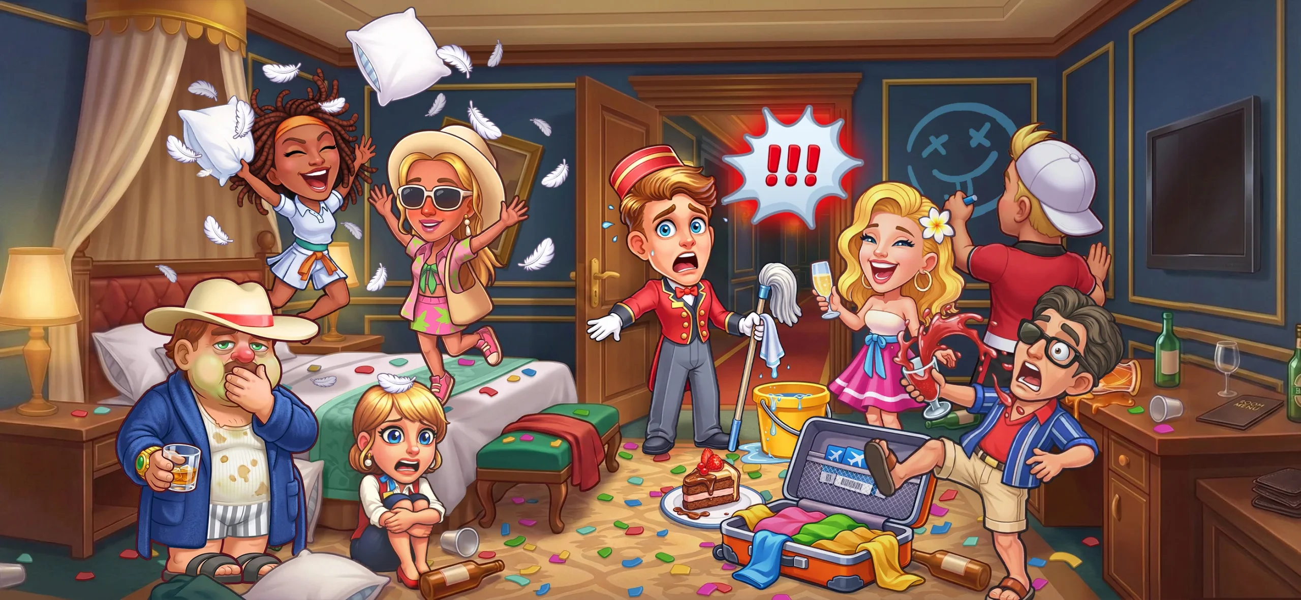 My Hotel ™ Grand Fun Mania! screenshot 1