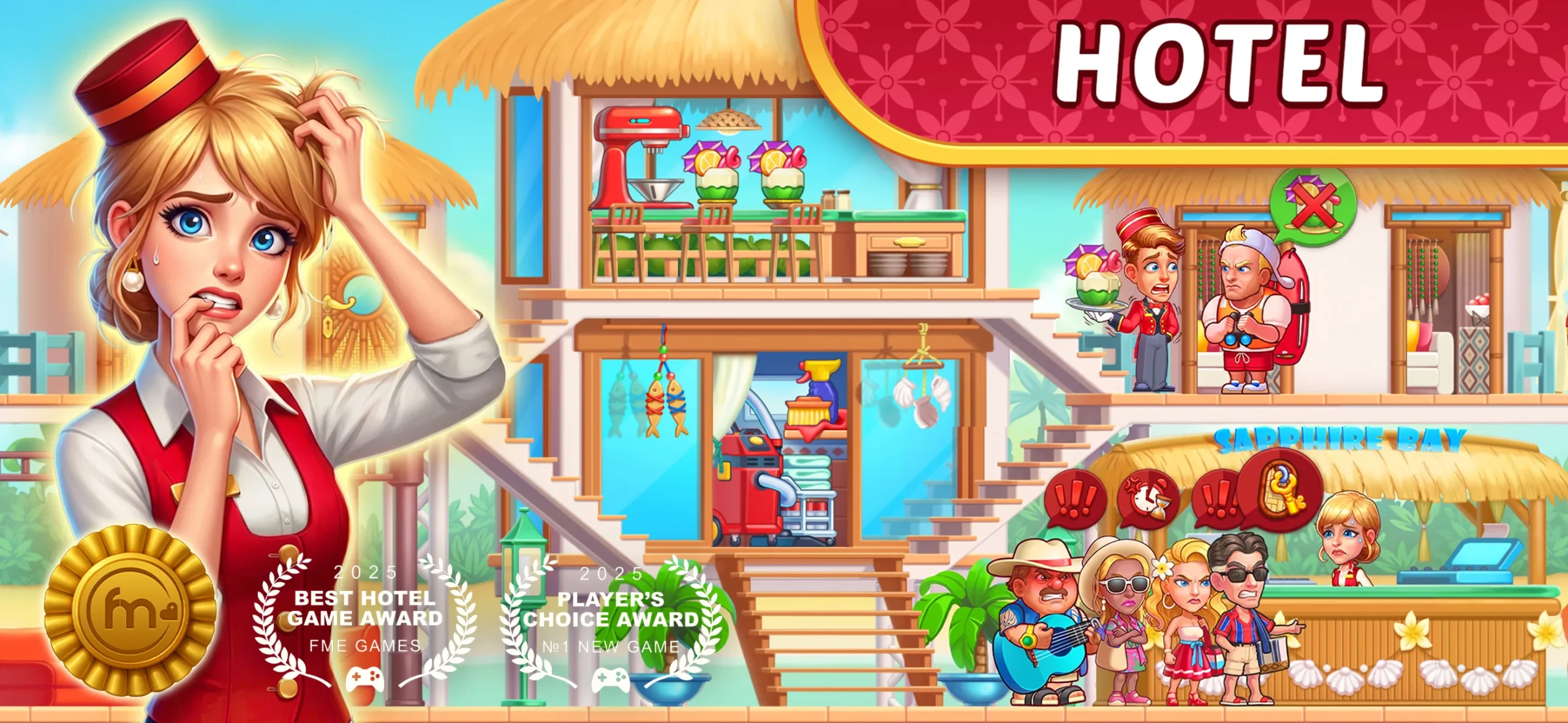 My Hotel ™ Grand Fun Mania! screenshot 4