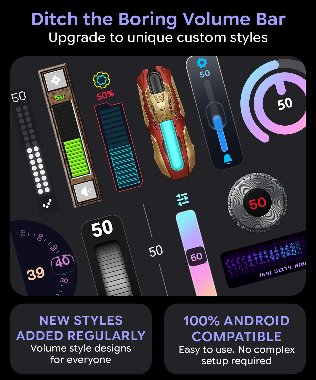 Volume Control Styles SynEdge screenshot 1