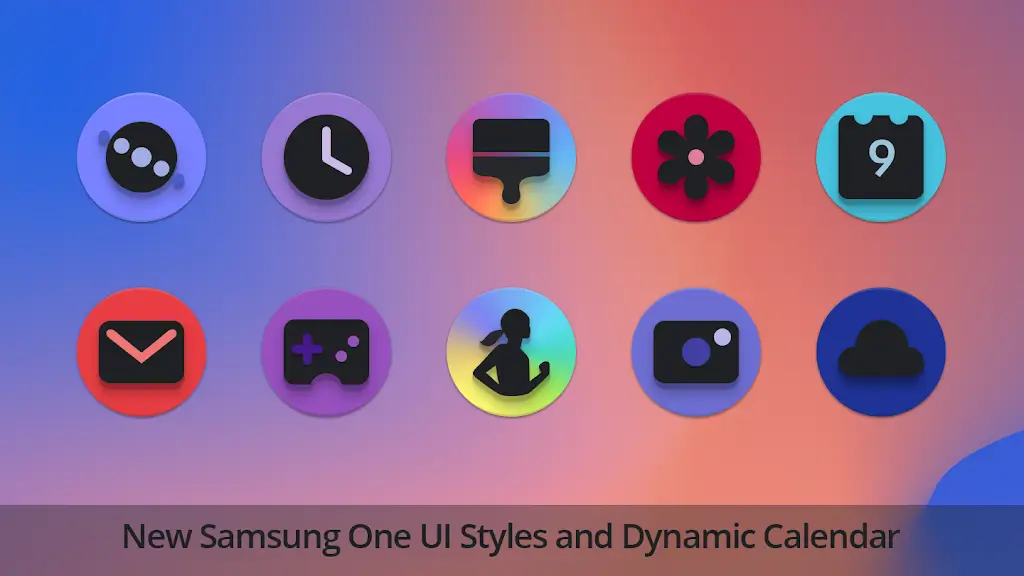 Baked Dark Icon Pack screenshot 4