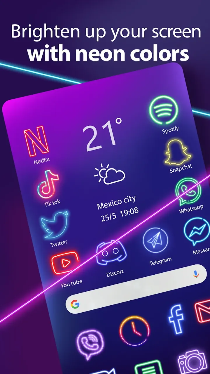 Neon Icon Designer App screenshot 3