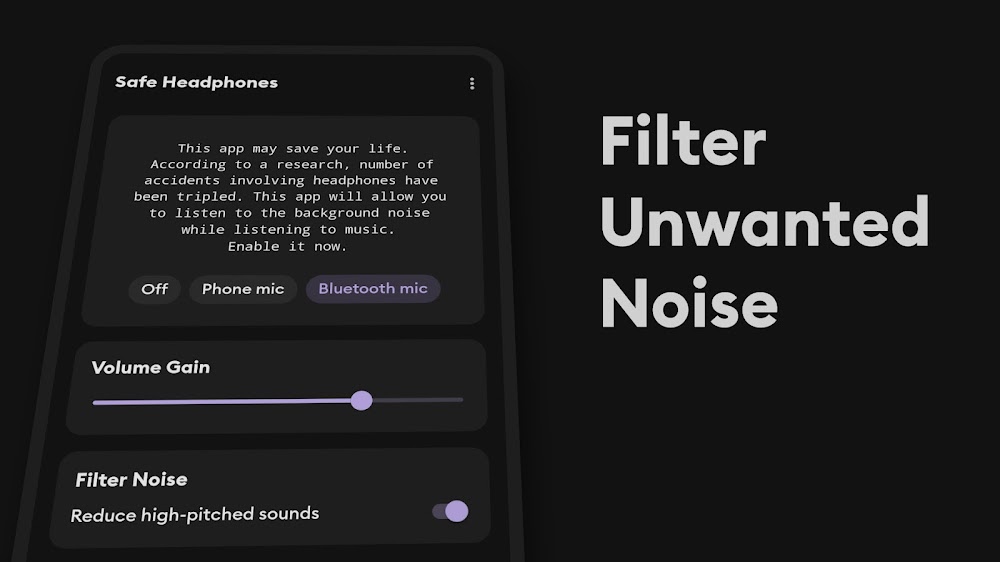 Safe Headphones: hear clearly screenshot 5