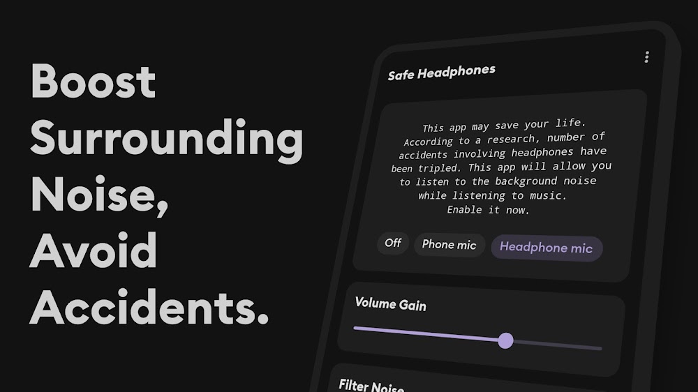 Safe Headphones: hear clearly screenshot 3