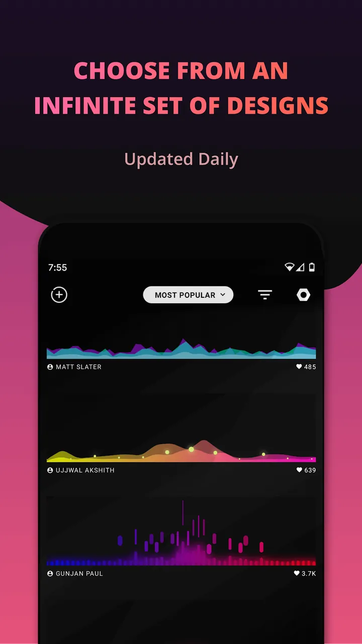 Muviz: Navbar Music Visualizer screenshot 5