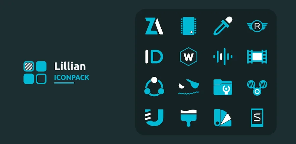 Lillian icon pack screenshot 1