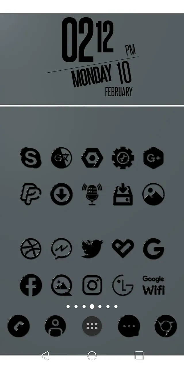 Black-PD Icon Pack screenshot 6