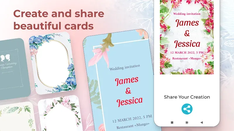 Wedding Invitation Card Maker screenshot 3