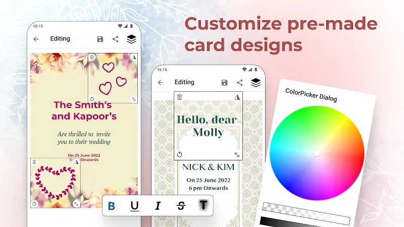 Wedding Invitation Card Maker screenshot 4