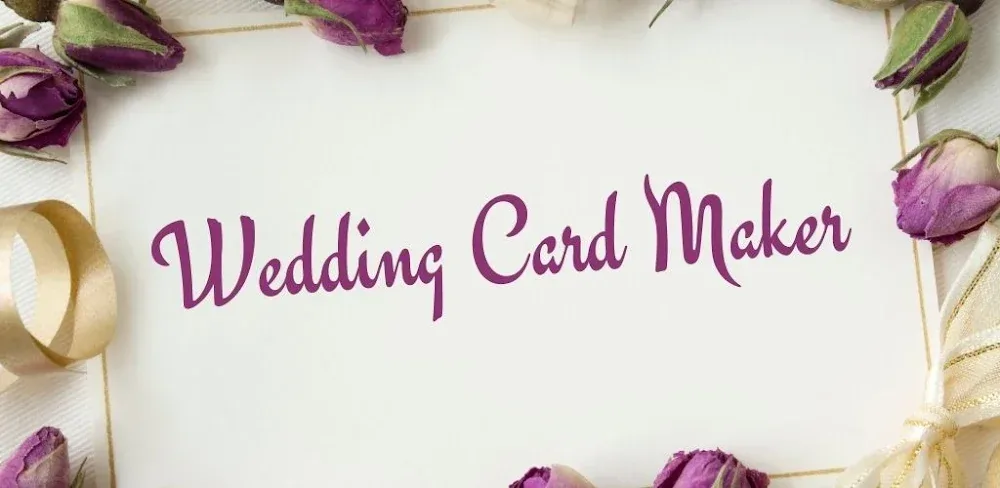 Wedding Invitation Card Maker screenshot 1