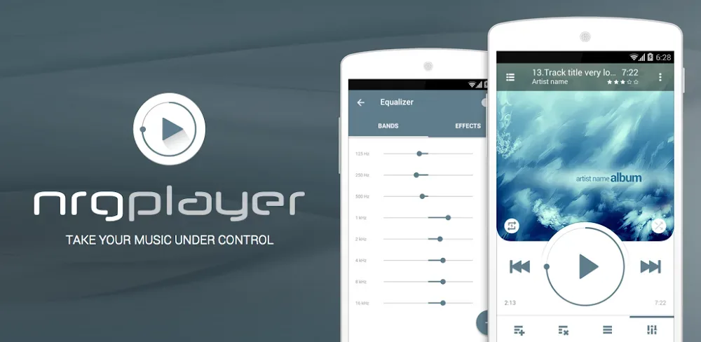 NRG Player music screenshot 1
