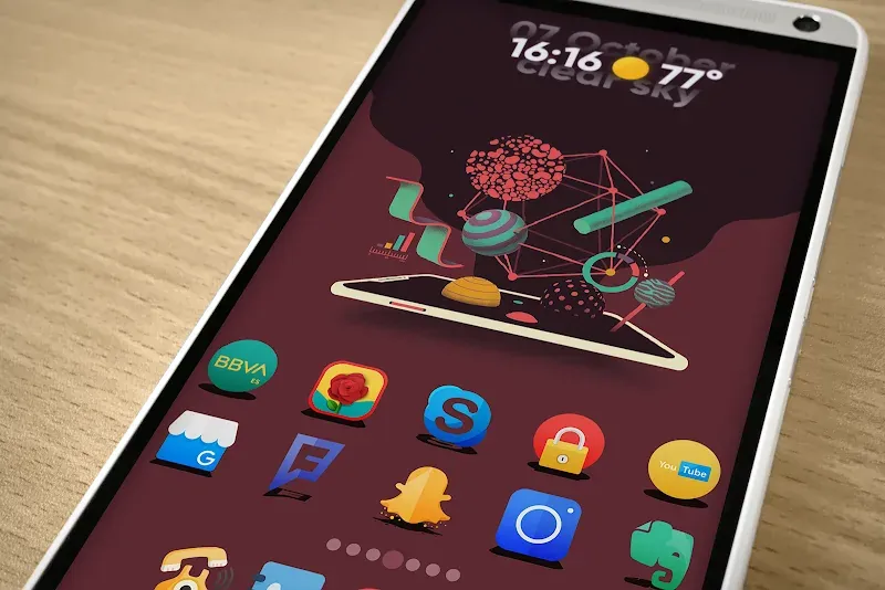Proton - Icon Pack screenshot 2