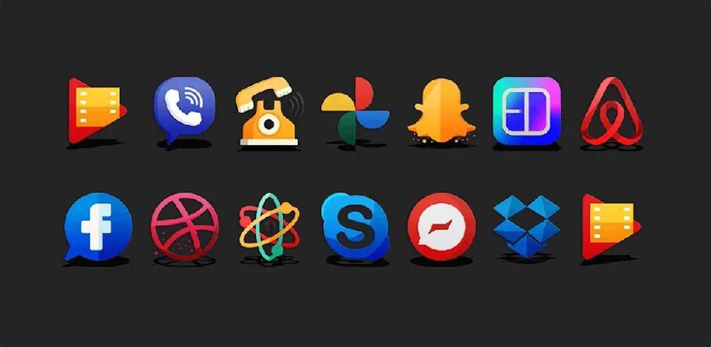 Proton - Icon Pack screenshot 1