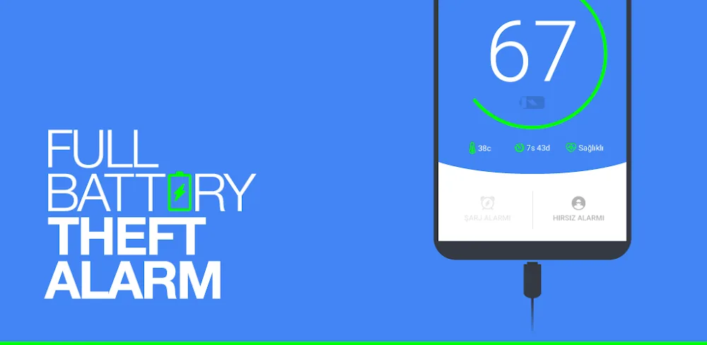 Full Battery & Theft Alarm screenshot 1